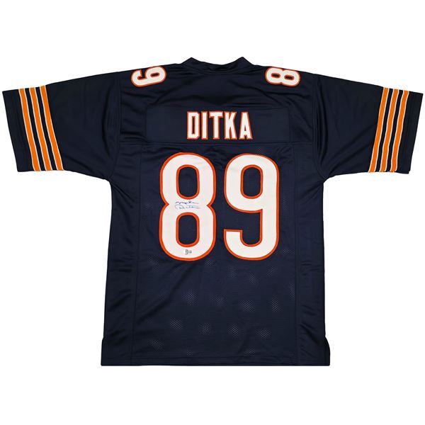 MKE DITKA SIGNED JERSEY - BECKETT COA