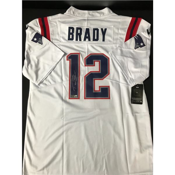 TOM BRADY SIGNED New England PATRIOTS JERSEY - ACE COA