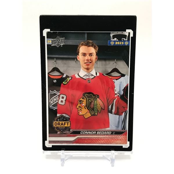 2023-24 UPPER DECK CONNOR BEDARD ROOKIE CARD