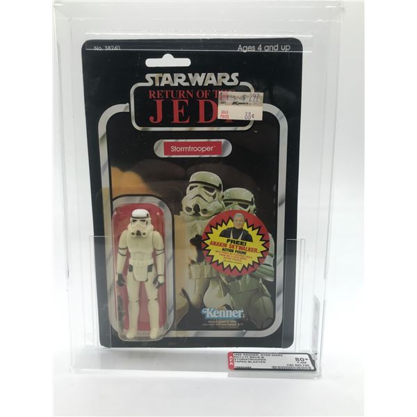 AFA GRADED 80 STAR WARS RETURN OF THE JEDI STORMTROOPER 77 BACK