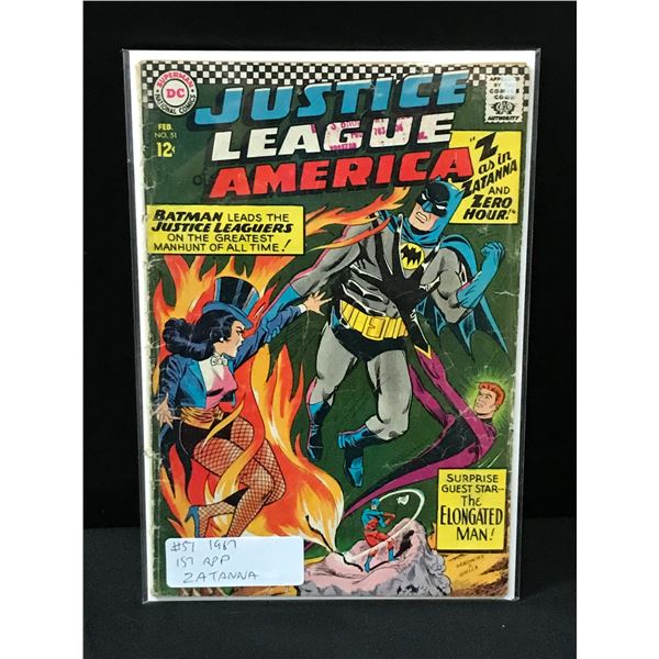 JUSTICE LEAGUE OF AMERICA #51 - DC COMICS