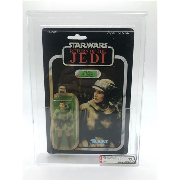 AFA GRADED 80 STAR WARS ROTJ PRINESS LEIA 77 BACK