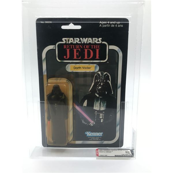 AFA GRADED 80 STAR WARS ROTJ DARTH VADOR 77 BACK