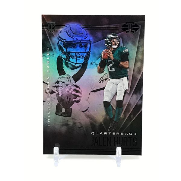 2020 PANINI ILLUSIONS JAYLEN HURTS ROOKIE TRADING CARD