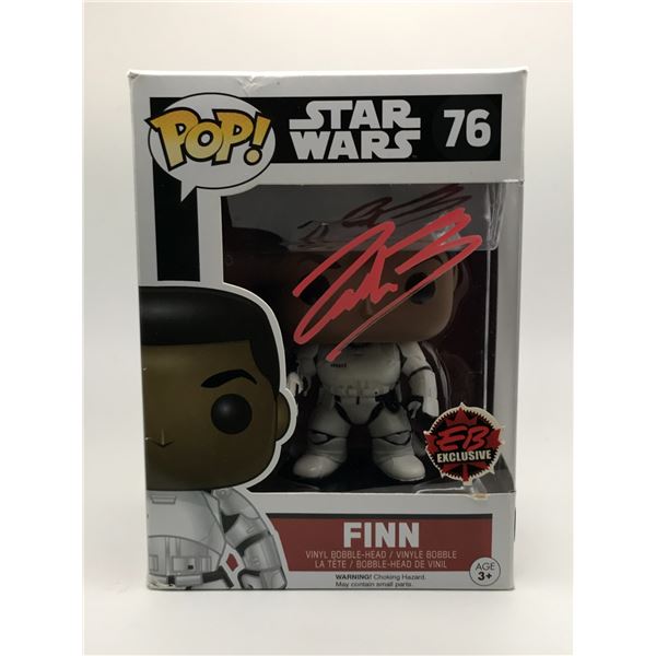 JOHN BOYEGA SIGNED FINN FUNKO POP - WWOC COA