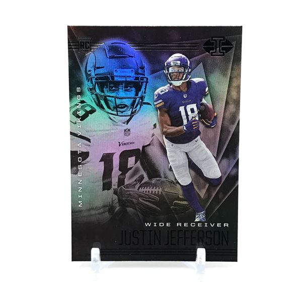 2020 PANINI ILLUSIONS Justin Jefferson ROOKIE TRADING CARD