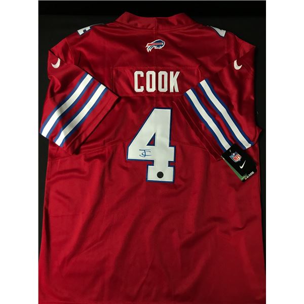JAMES COOK SIGNED BUFFALO BILLS JERSEY - KB COA