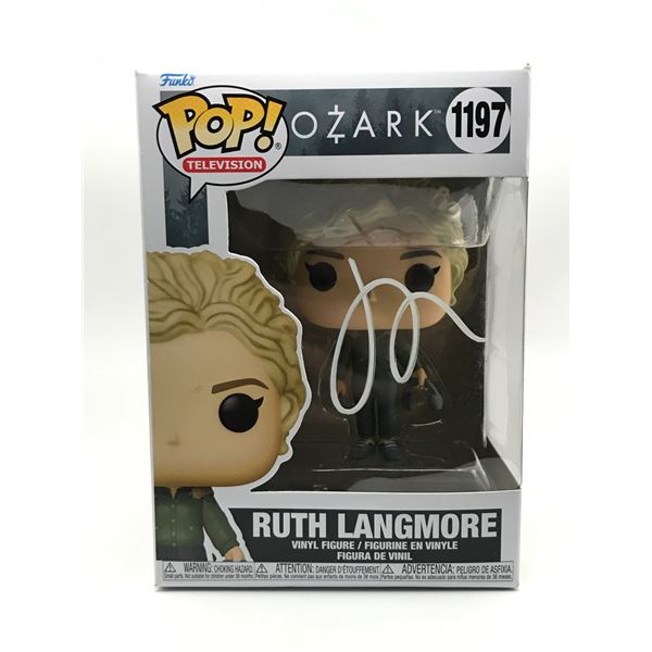 JULIA GARNER SIGNED RUTH LANGMORE OZARK FUNKO POP - KB COA