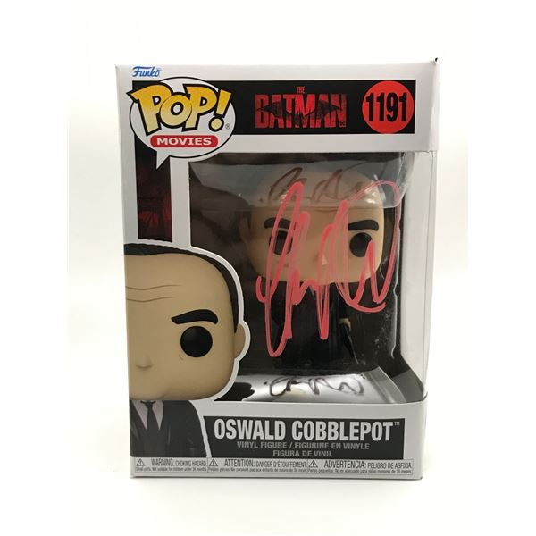 COLIN FARELL SIGNED OSWALD COBBLEPOT FUNKO POP - KB COA