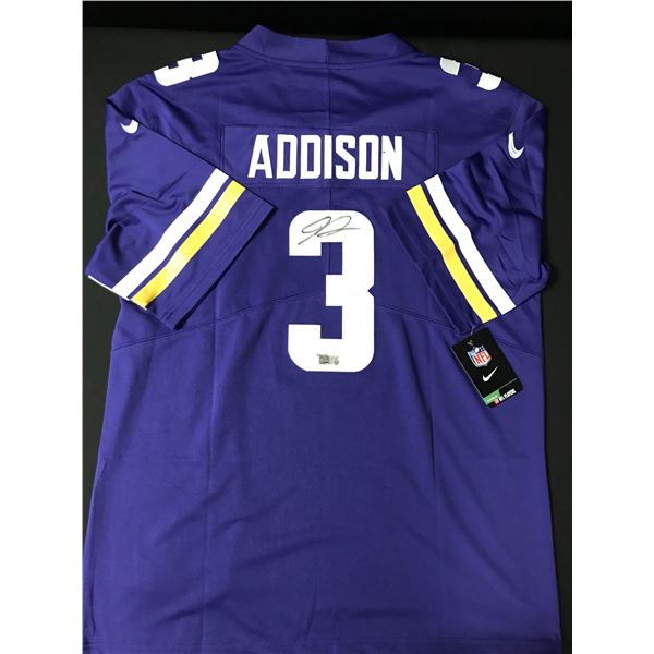 JORDAN ADDISON SIGNED MINNESOTA VIKINGS JERSEY - ACE COA