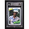 Image 1 : CHEVY CHASE SIGNED CUSTOM TRADING CARD - BECKETT COA