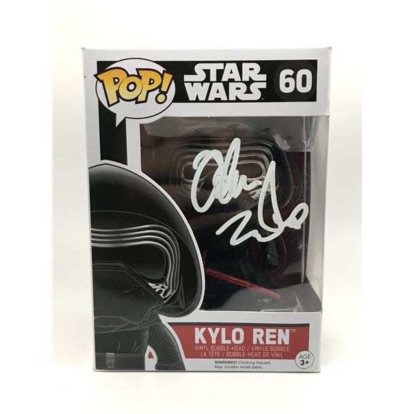 ADAM DRIVER SIGNED KYLO REN STAR WARS FUNKO POP - KB COA