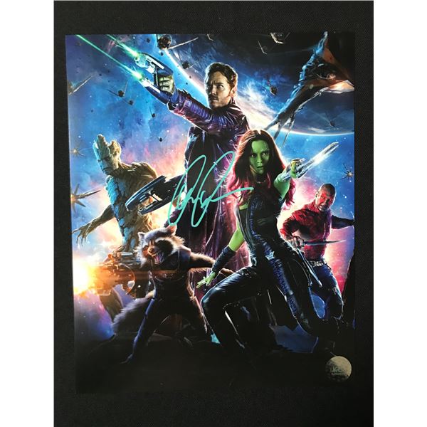 CHRIS PRATT SIGNED GUARDIANS OF THE GALAXY 8X10 - KB COA