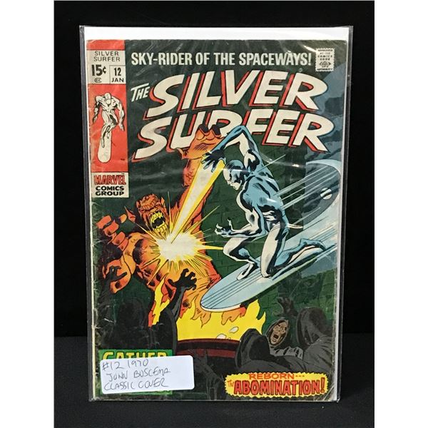 THE SILVER SURFER #12 (1970) - MARVEL COMICS
