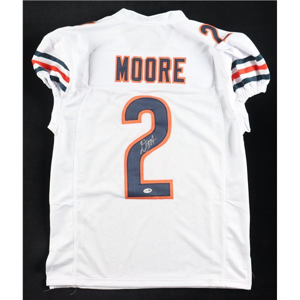 KENNY MOORE SIGNED FOOTBALL JERSEY - JSA COA