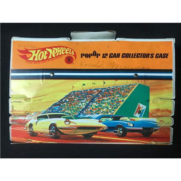 VINTAGE 1973 HOT WHEELS COLLECTOR CAR CASE