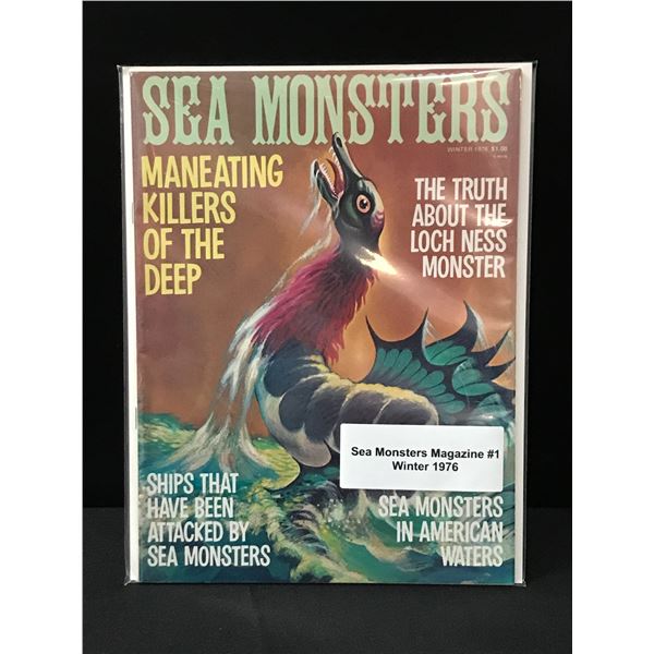SEA MONSTERS MAGAZINE #1 (1976)