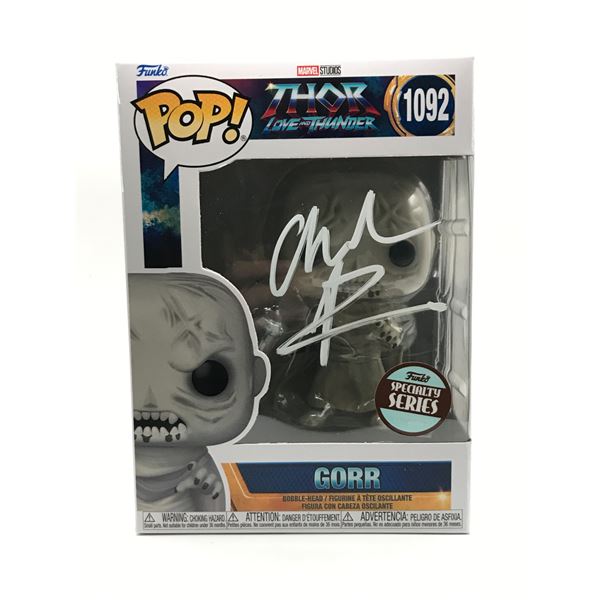 CHRISTIAN BALE SIGNED GORR FUNKO POP - KB COA