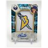 Image 1 : 2022-23 UPPER DECK BLACK DIAMOND OWEN POWER ROOKIE PATCH AUTO CARD 22/25