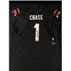 Image 1 : JAMAAR CHASE SIGNED CINCINATTI BENGALS JERSEY - ACE COA