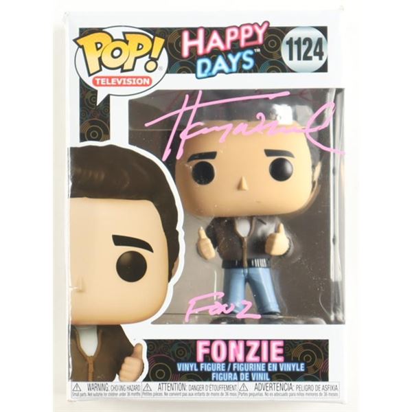 HERNY WINKLER SIGNED FONZIE FUNKO POP - BECKETT COA