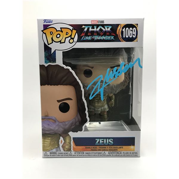 RUSSEL CROWE SIGNED ZEUS FUNKO POP - KB COA