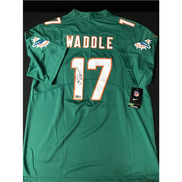 JAYLEN WADDLE SIGNED Miami Dolphins JERSEY - ACE COA