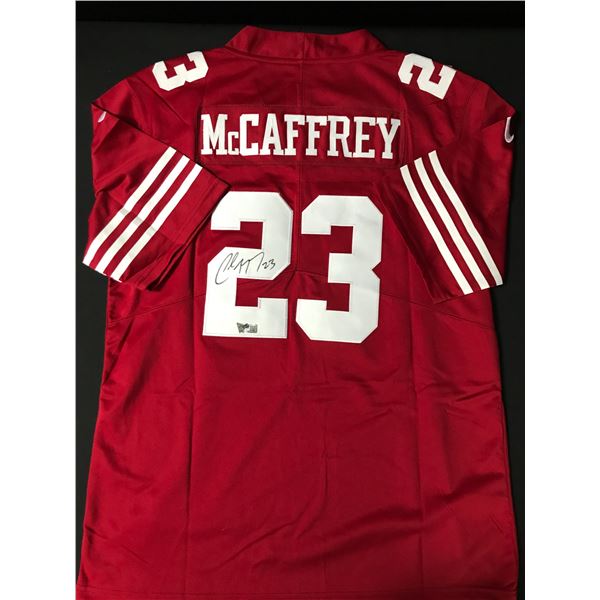 Christian McCaffrey SIGNED San Francisco 49ers JERSEY - ACE COA