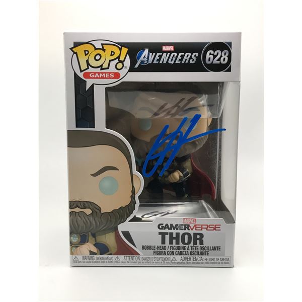 CHRIS HEMSWORTH SIGNED THOR FUNKO POP - KB COA