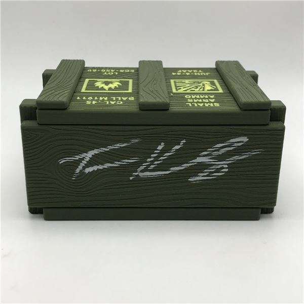TOM HANKS SIGNED SAVING PRIVATE RYAN AMMO BOX (KB COA)