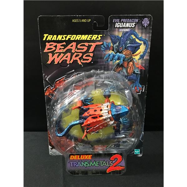 VINTAGE SEALED TRANSFORMERS BEAST WARS - IGUANUS  IN ORIGINAL PACKAGING