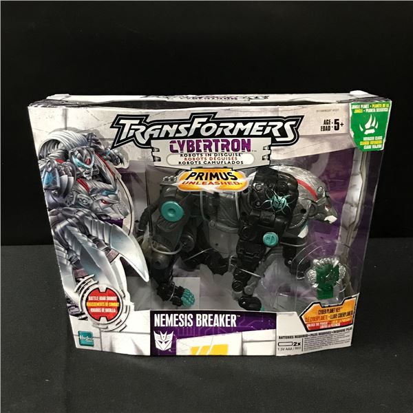 VINTAGE SEALED TRANSFORMERS CYBERTRON - NEMESIS BREAKER  IN ORIGINAL PACKAGING