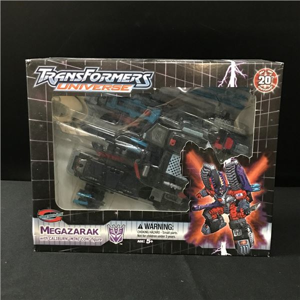 VINTAGE TRANSFORMERS UNIVERSE - MEGAZARAK  IN ORIGINAL PACKAGING