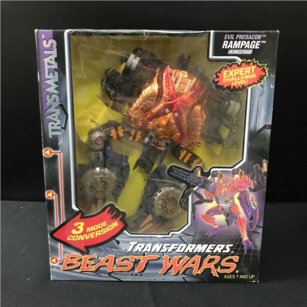 VINTAGE TRANSFORMERS BEAST WARS - RAMPAGE IN ORIGINAL PACKAGING