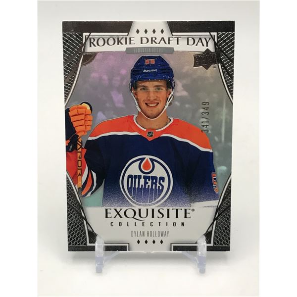 2023 UPPER DECK ROOKIE DRAFT EXQUISITE COLLECTION DYLAN HOLLOWAY TRADING CARD