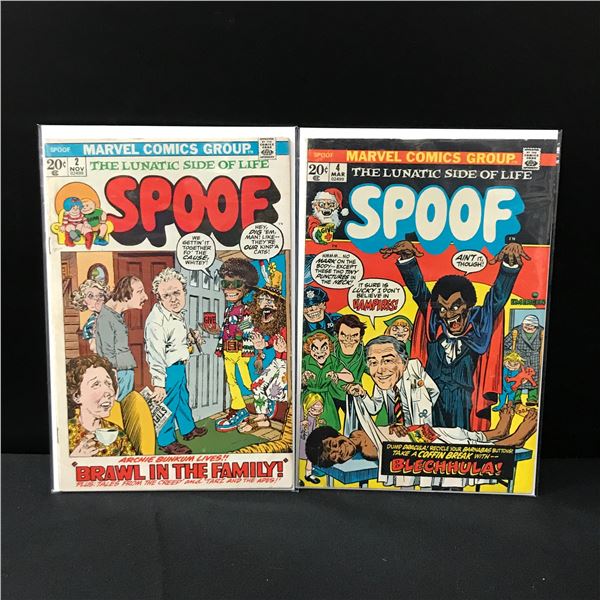LOT OF 2 SPOOF COMICS - MARVEL COMICS