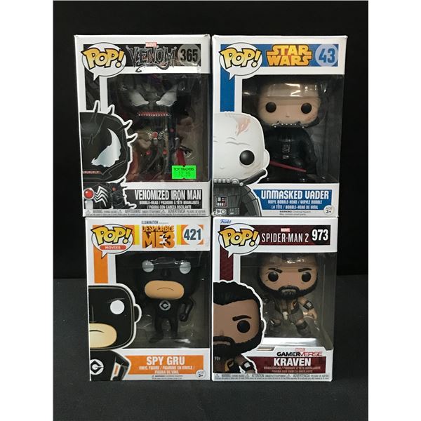 LOT OF 4 FUNKO POPS