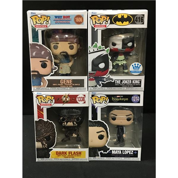 LOT OF 4 FUNKO POPS