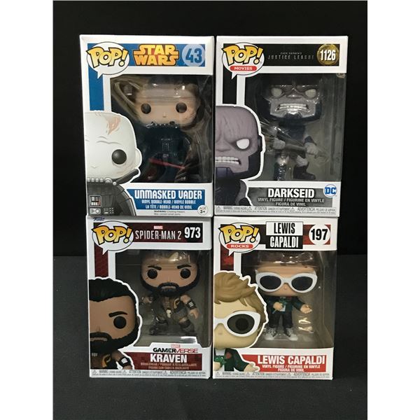 LOT OF 4 FUNKO POPS
