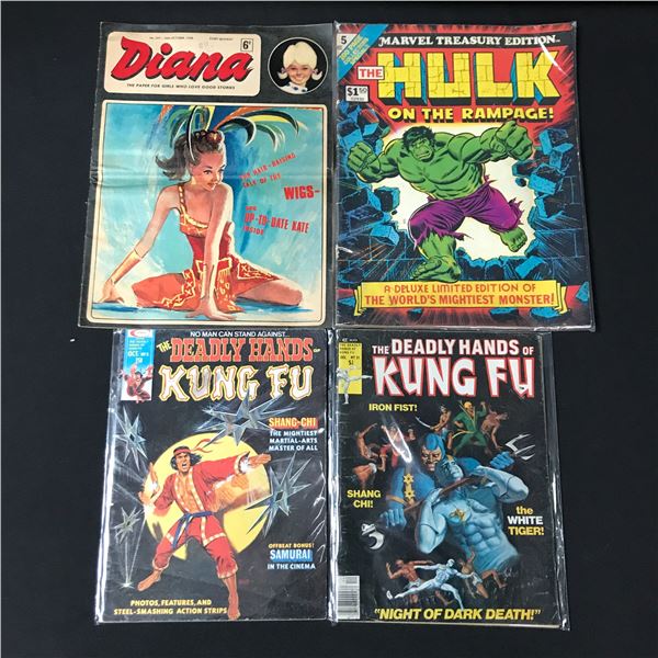 LOT OF 4 COMICS - VARIOUS TITLES