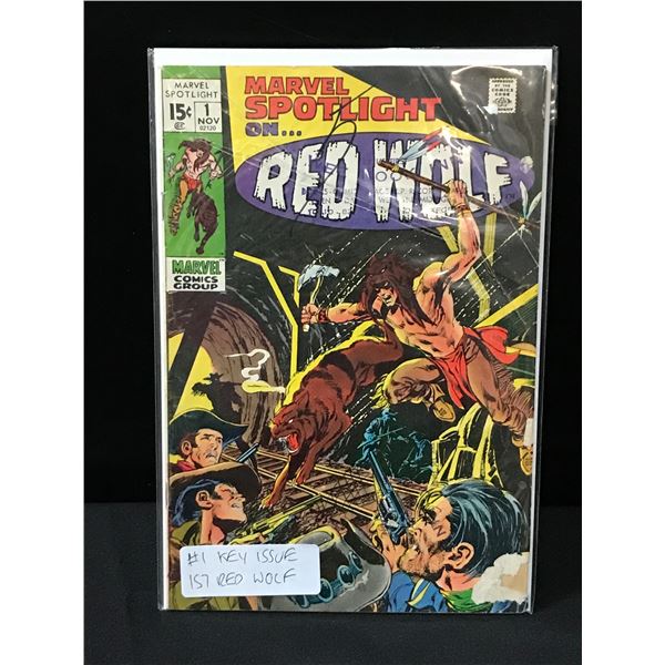 MARVEL SPOTLIGHT ON RED WOLF #1 1ST APPEARANCE OF RED WOLF - MARVEL COMICS