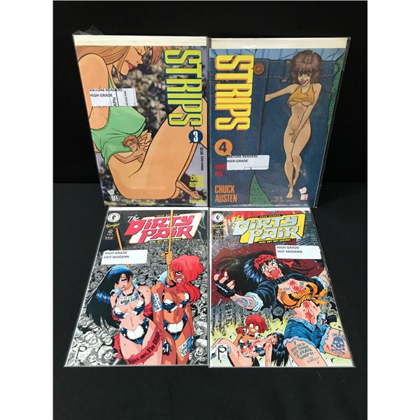 LOT OF 4 MATURE COMICS