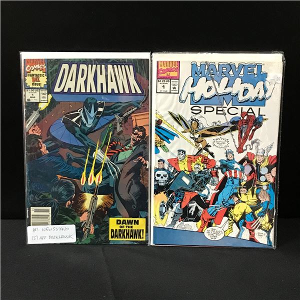 LOT OF 2 1ST ISSUE COMICS - MARVEL COMICS