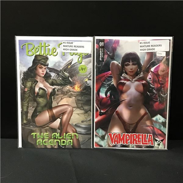 LOT OF 2 COMICS (MATURE READERS) - DYNAMITE COMICS