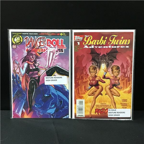 LOT OF 2 COMICS (MATURE READERS)
