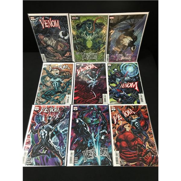 LOT OF 9 VENOM COMICS - MARVEL COMICS