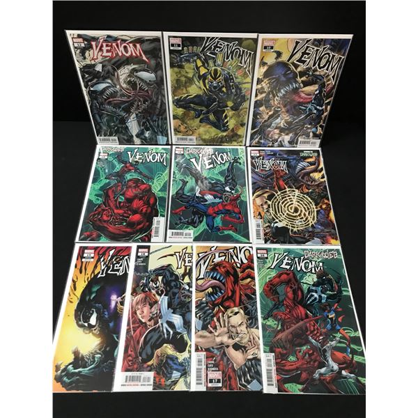 LOT OF 10 VENOM COMICS - MARVEL COMICS