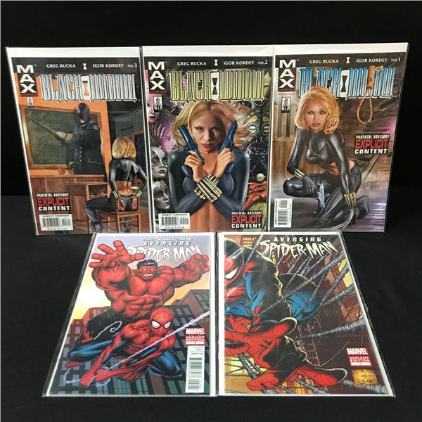 LOT OF 5 MIXED TITLE COMICS - VARIOUS PUBLISHERS