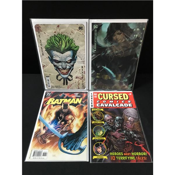 LOT OF 4 COMICS - VARIOUS TITLES