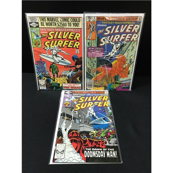 LOT OF 3 FANTASY MASTERPIECES COMICS - MARVEL COMICS